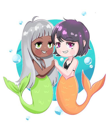 Jun and Gina🌊🧜♀️